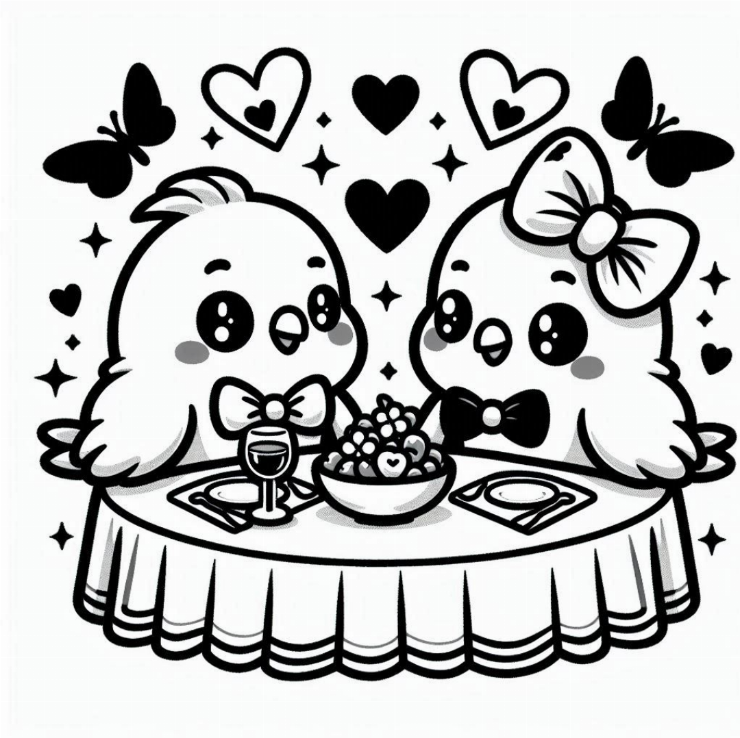 Agapornis enamorados