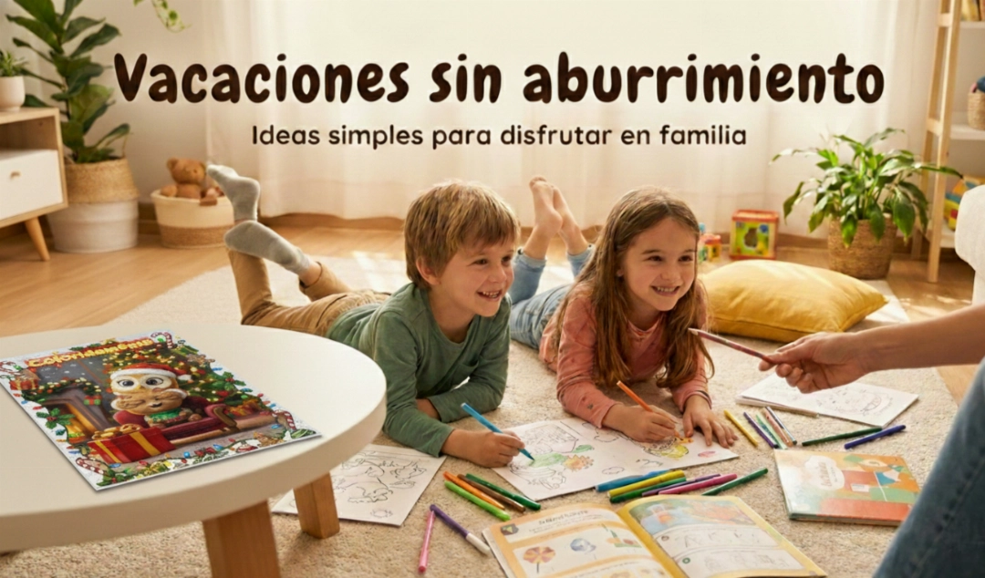 Ideas simples para disfrutar con los chicos en vacaciones